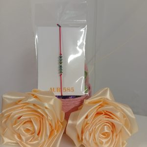 Brățară handmade reglabilă cu hematit și accesorii din aur 585