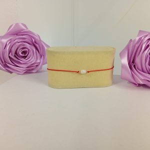 Brățară handmade reglabilă din aur 585 cu perlă de cultură