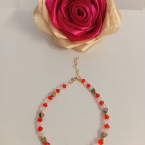 Brățară handmade cu cristale Presiosa și accesorii din argint 925 cu prelungire