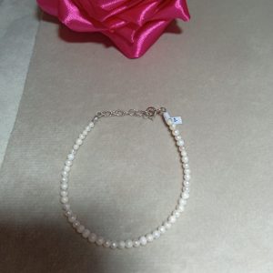 Brățară handmade din perle de cultură și accesorii din argint 925 cu prelungire stoc nelimitat